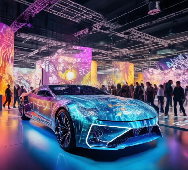 南宁数字车展会，科技与艺术的完美结合
